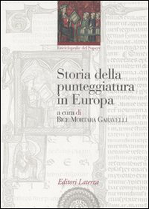 Storia della punteggiatura in Europa - Librerie.coop Storia della punteggiatura in Europa - Librerie.coop