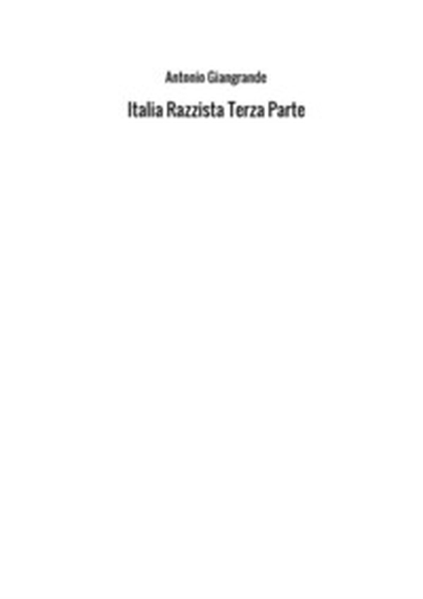 Italia razzista - Librerie.coop Italia razzista - Librerie.coop