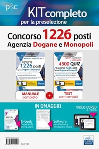 Kit preselezione concorso 1226 posti Agenzia Dogane e Monopoli. Manuale, test commentati, simulatore e video-corso - Librerie.coop