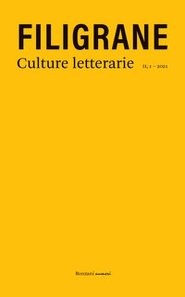 Filigrane. Culture letterarie - Librerie.coop Filigrane. Culture letterarie - Librerie.coop