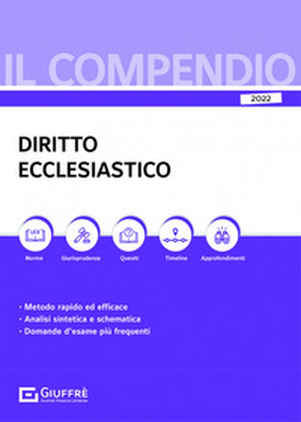Compendio di diritto ecclesiastico - Librerie.coop Compendio di diritto ecclesiastico - Librerie.coop