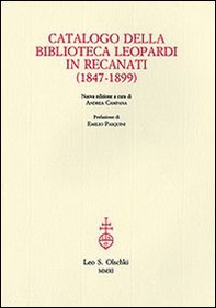 Catalogo della biblioteca Leopardi in Recanati (1847-1899) - Librerie.coop Catalogo della biblioteca Leopardi in Recanati (1847-1899) - Librerie.coop