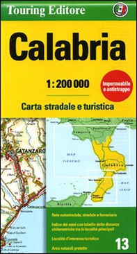 Calabria 1:200.000 - Librerie.coop