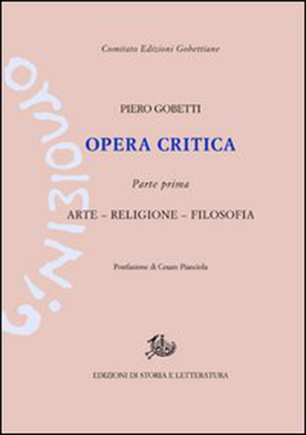 Opera critica - Vol. 1 - Librerie.coop Opera critica - Vol. 1 - Librerie.coop
