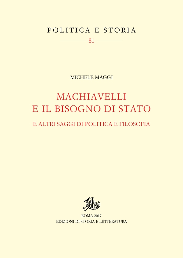 Machiavelli e il bisogno di Stato - Librerie.coop