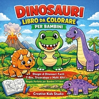 Dinosauri. Libro da colorare per bambini - Librerie.coop