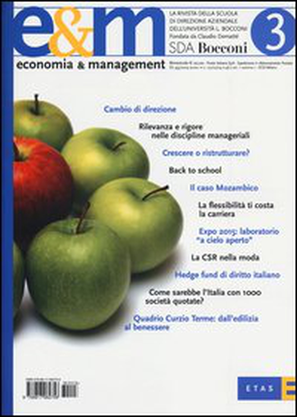 Economia & Management - Vol. 3 - Librerie.coop Economia & Management - Vol. 3 - Librerie.coop