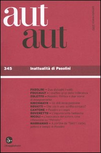 Aut aut - Vol. 345 - Librerie.coop Aut aut - Vol. 345 - Librerie.coop