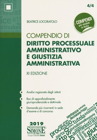 Compendio di diritto processuale amministrativo e giustizia amministrativa - Librerie.coop