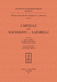 Carteggi con Hackmann...Lazzarelli - Librerie.coop Carteggi con Hackmann...Lazzarelli - Librerie.coop