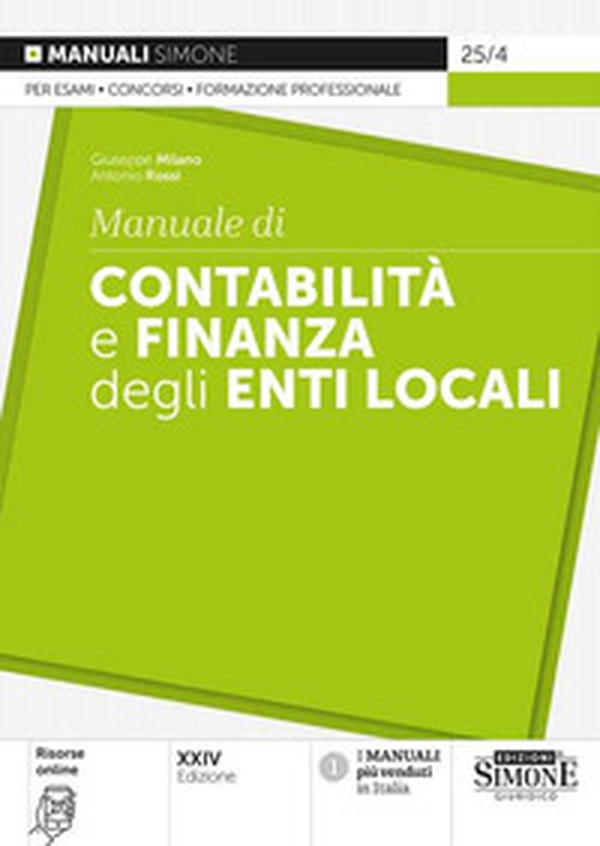 Manuale di contabilità e finanza degli enti locali - Librerie.coop Manuale di contabilità e finanza degli enti locali - Librerie.coop