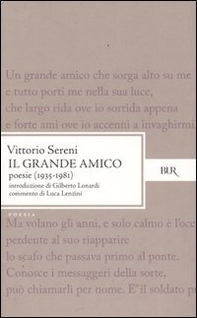 Il grande amico. Poesie (1935-1981) - Librerie.coop Il grande amico. Poesie (1935-1981) - Librerie.coop
