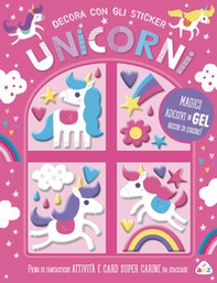 Unicorni. Decora con gli sticker - Librerie.coop