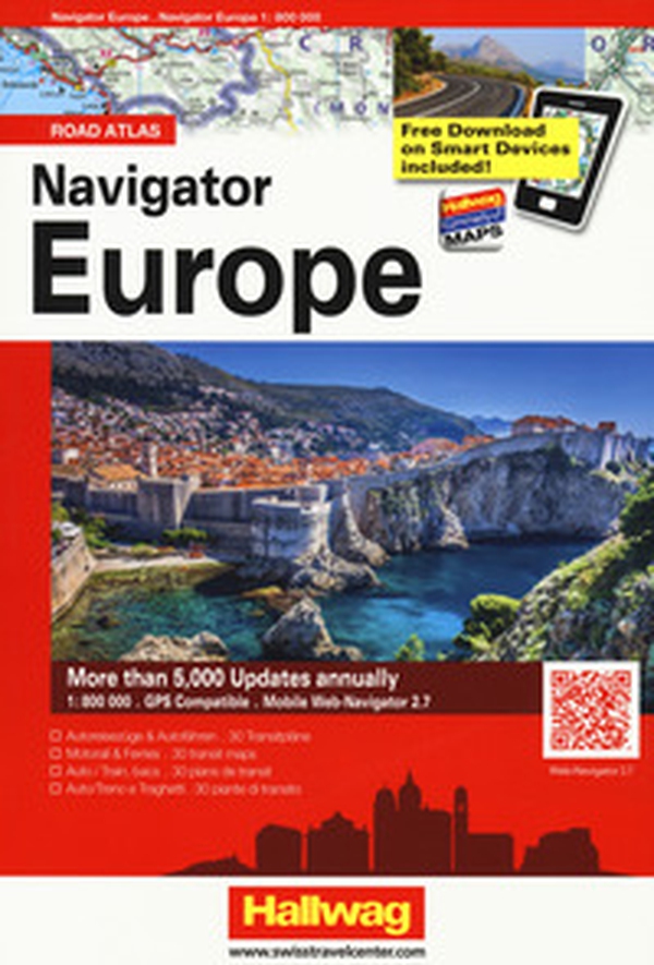 Navigator Europe 1:800.000. Road atlas - Librerie.coop Navigator Europe 1:800.000. Road atlas - Librerie.coop