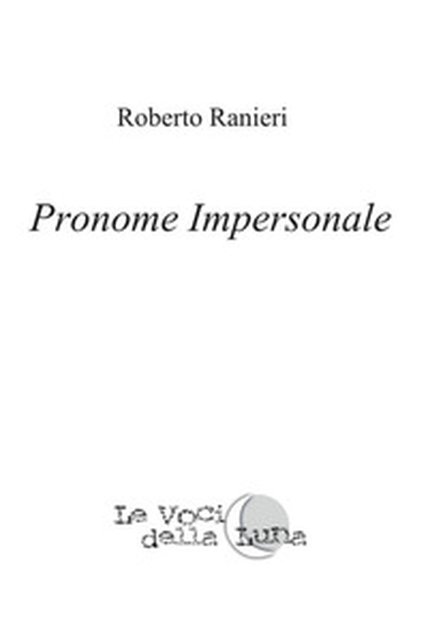 Pronome impersonale - Librerie.coop Pronome impersonale - Librerie.coop