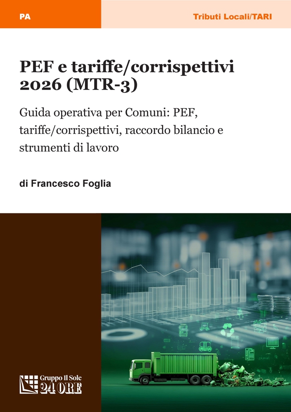 PEF e tariffe/corrispettivi 2026 (MTR-3) - Librerie.coop