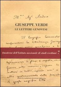 Giuseppe Verdi. Le lettere genovesi - Librerie.coop