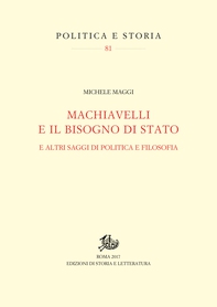 Machiavelli e il bisogno di Stato - Librerie.coop