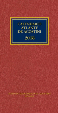 Calendario atlante De Agostini 2018 - Librerie.coop
