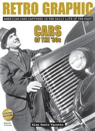 Retro graphic. American cars captured in the daily life of the past. Cars of the '30s - Librerie.coop Retro graphic. American cars captured in the daily life of the past. Cars of the '30s - Librerie.coop