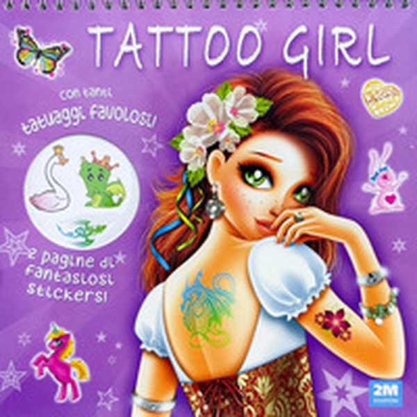 Tattoo book girl viola - Librerie.coop
