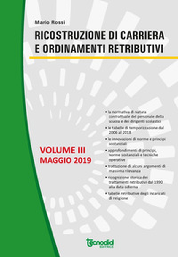 Ricostruzione di carriera e ordinamenti retributivi - Librerie.coop