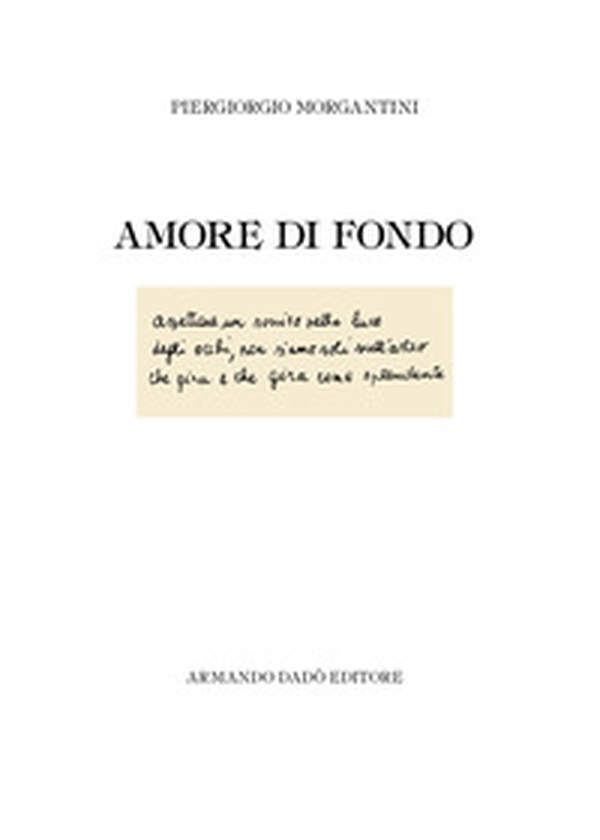 Amore di fondo - Librerie.coop Amore di fondo - Librerie.coop
