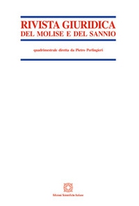 Rivista giuridica del Molise e del Sannio - Vol. 3 - Librerie.coop