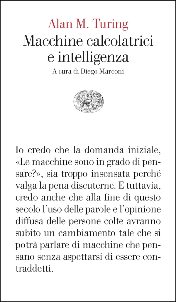 Macchine calcolatrici e intelligenza - Librerie.coop Macchine calcolatrici e intelligenza - Librerie.coop