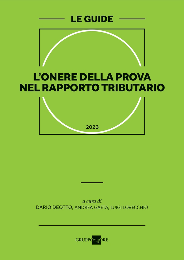 L'onere della prova nel rapporto tributario - Librerie.coop L'onere della prova nel rapporto tributario - Librerie.coop