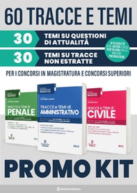 Kit: Tracce e temi di civile-Tracce e temi di penale-Tracce e temi di amministrativo - Librerie.coop