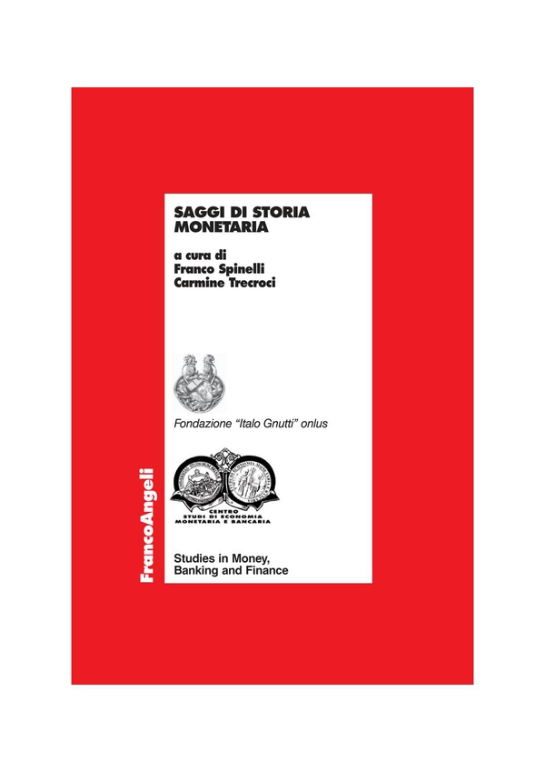 Saggi di storia monetaria - Librerie.coop Saggi di storia monetaria - Librerie.coop