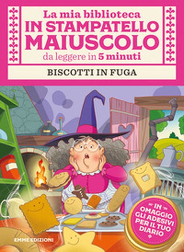 Biscotti in fuga. Con adesivi. Stampatello maiuscolo - Librerie.coop Biscotti in fuga. Con adesivi. Stampatello maiuscolo - Librerie.coop