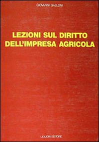 Lezioni di diritto dell'impresa agricola - Librerie.coop