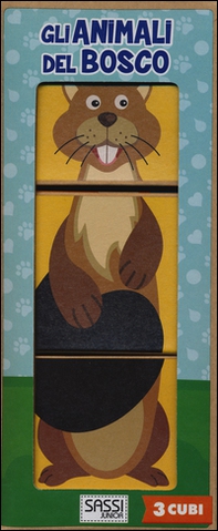 Gli animali del bosco. Eco-cubotti - Librerie.coop Gli animali del bosco. Eco-cubotti - Librerie.coop