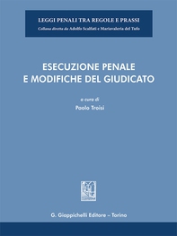 Esecuzione penale e modifiche del giudicato - e-pub - Librerie.coop
