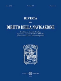 Rivista del diritto della navigazione - Vol. 2 - Librerie.coop