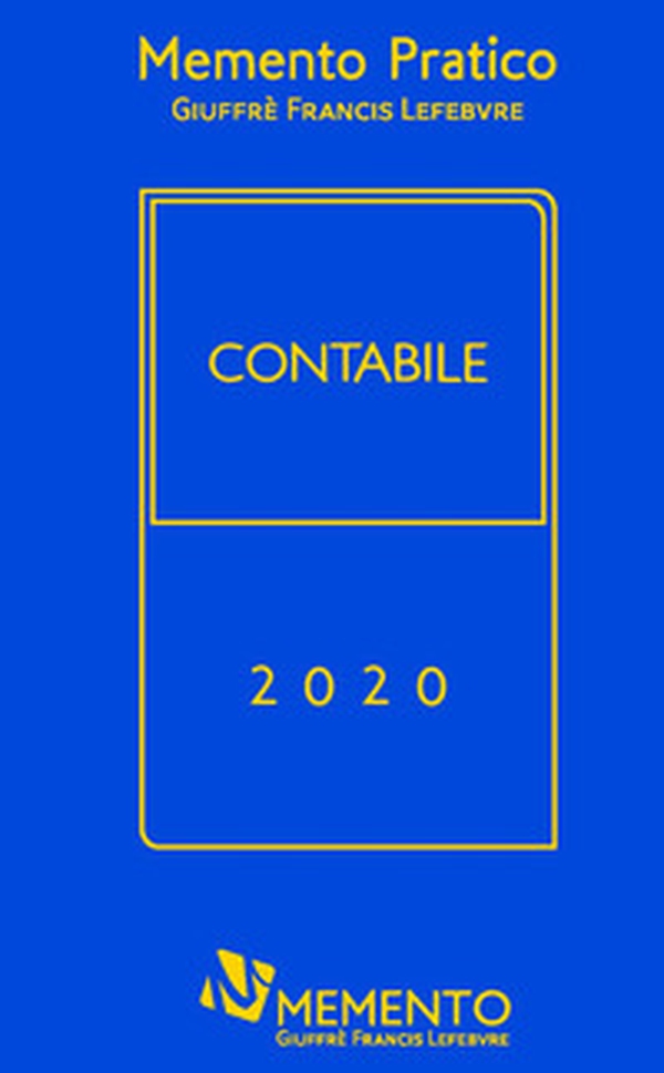 Memento pratico. Contabile 2020 - Librerie.coop Memento pratico. Contabile 2020 - Librerie.coop
