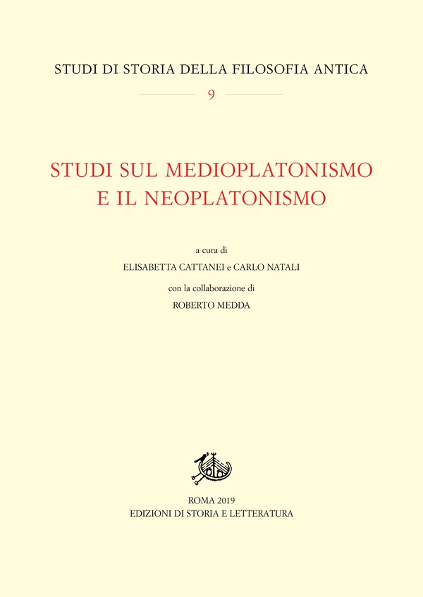 Studi sul medioplatonismo e il neoplatonismo - Librerie.coop