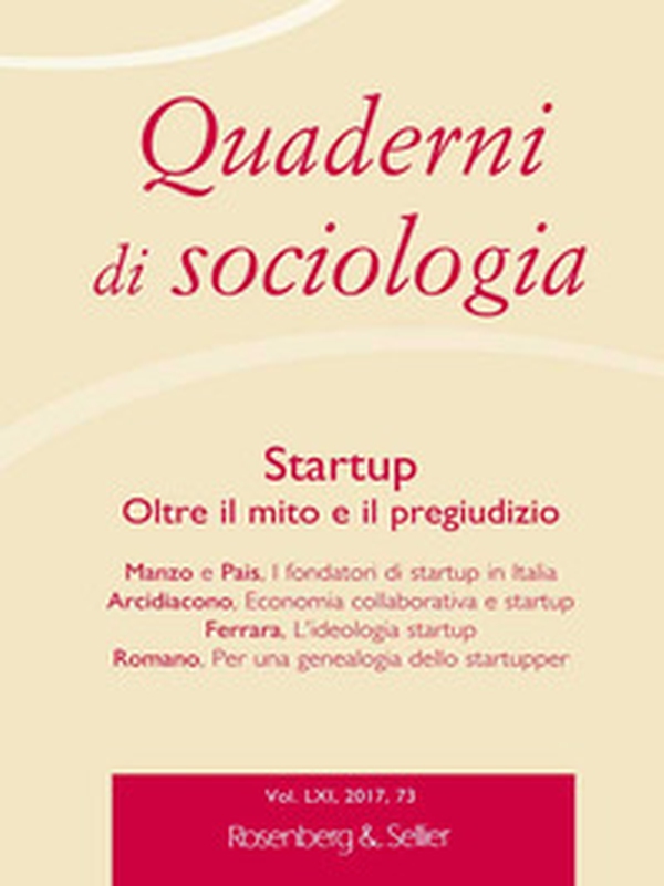 Quaderni di sociologia - Librerie.coop Quaderni di sociologia - Librerie.coop