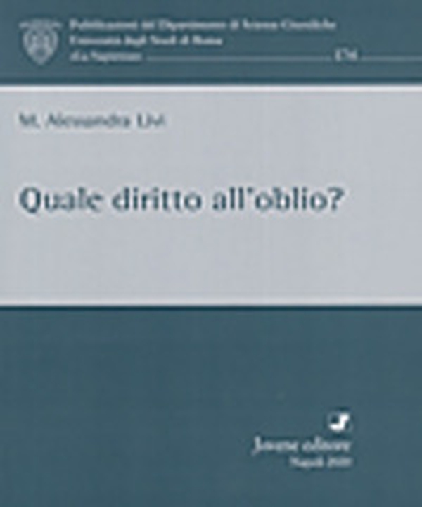 Quale diritto all'oblio? - Librerie.coop