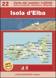Isola d'Elba. Grande travèrsée de l'Ile d'Elbe. Con carta escursionistica 1:25.000. Ediz. francese - Librerie.coop