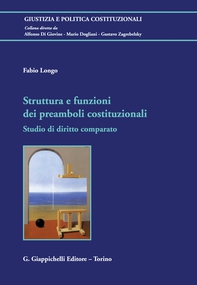 Struttura e funzioni dei preamboli costituzionali - e-Book - Librerie.coop