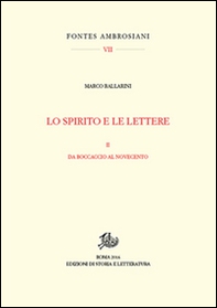 Lo spirito e le lettere - Vol. 2 - Librerie.coop