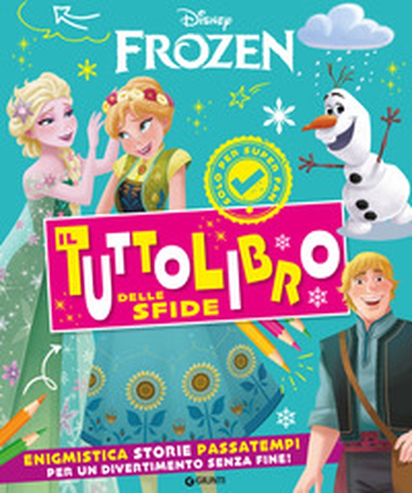 Frozen. Il tuttolibro delle sfide. Enigmistica storie passatempi per un divertimento senza fine! - Librerie.coop Frozen. Il tuttolibro delle sfide. Enigmistica storie passatempi per un divertimento senza fine! - Librerie.coop