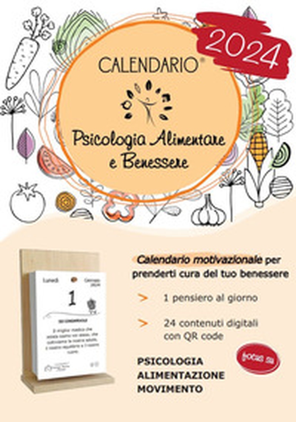 Calendario di psicologia alimentare e benessere 2024 - Librerie.coop Calendario di psicologia alimentare e benessere 2024 - Librerie.coop