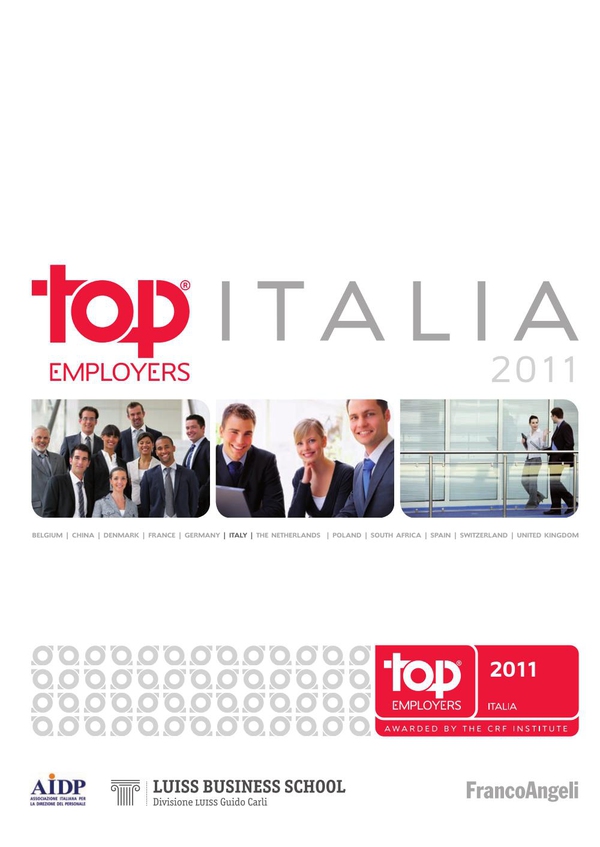 Top Employers Italia 2011 - Librerie.coop Top Employers Italia 2011 - Librerie.coop