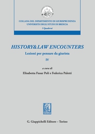 History&Law Encounters - e-Book - Librerie.coop