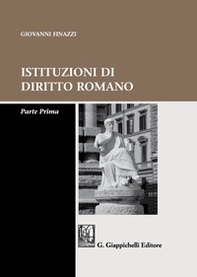 Istituzioni di diritto romano. Parte prima - Librerie.coop