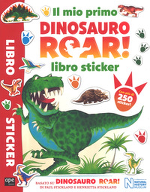 Il mio primo Dinosauro Roar! Libro sticker. Con adesivi - Librerie.coop Il mio primo Dinosauro Roar! Libro sticker. Con adesivi - Librerie.coop